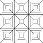 Паркетная доска, 3-х слойная, Модульная, Дуб, Лондон (1181-1826-10)